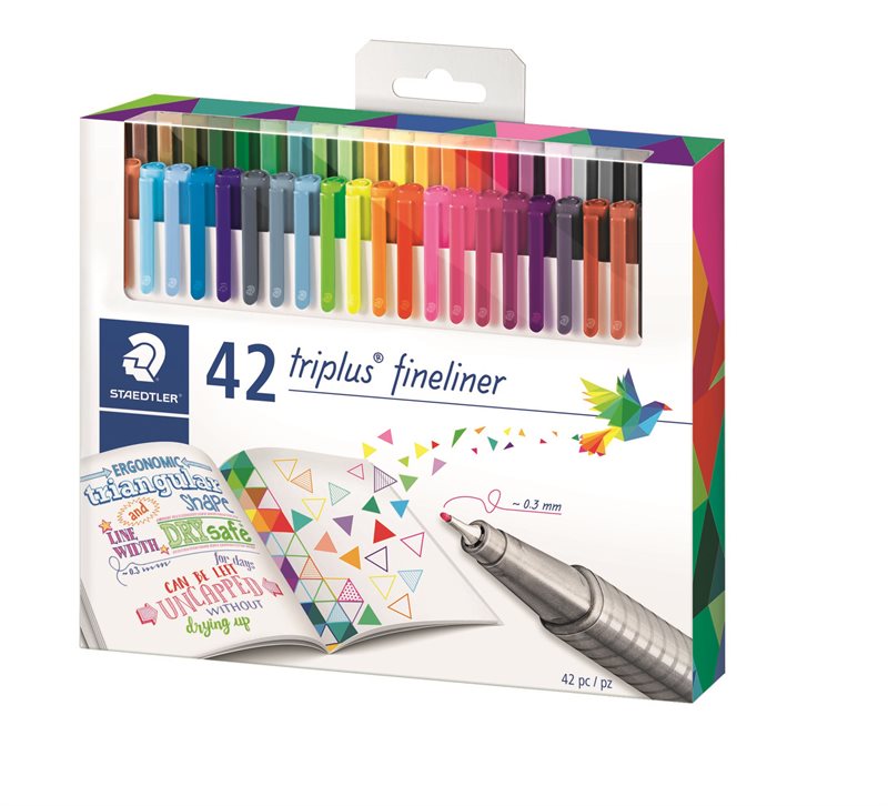 Fineliner Triplus 0,3mm ass (42)