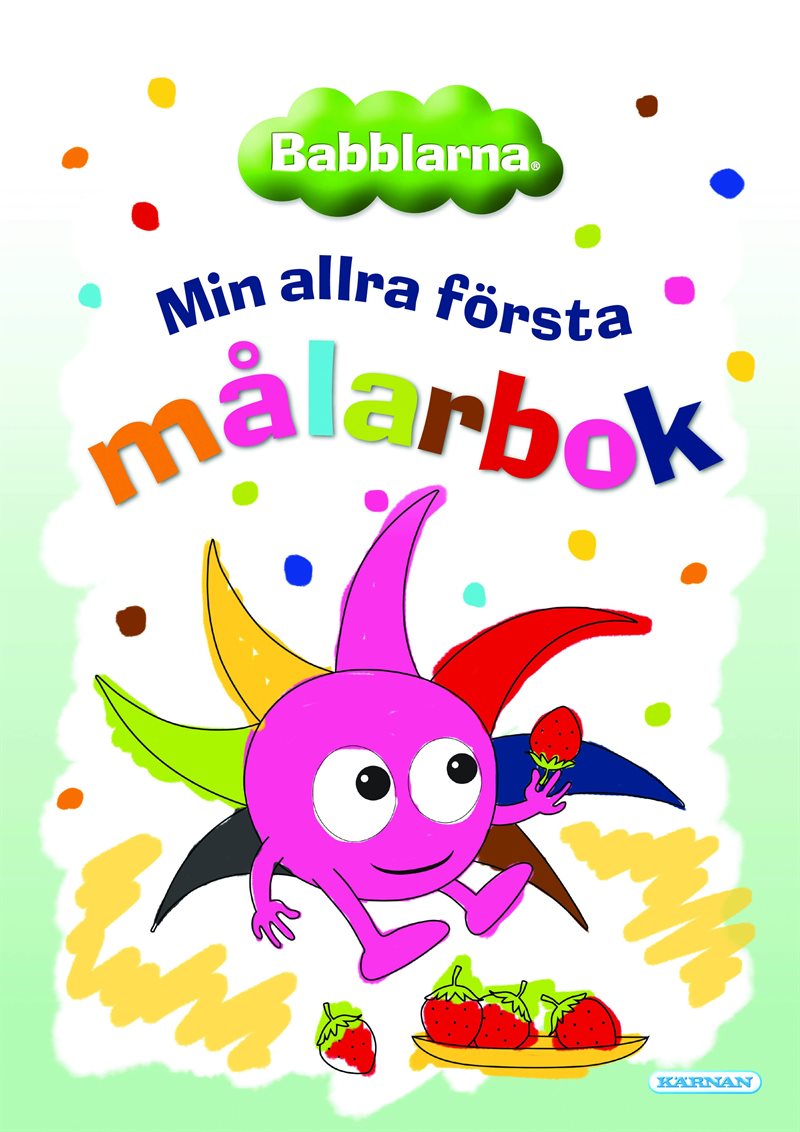 Babblarna Min allra första målarbok