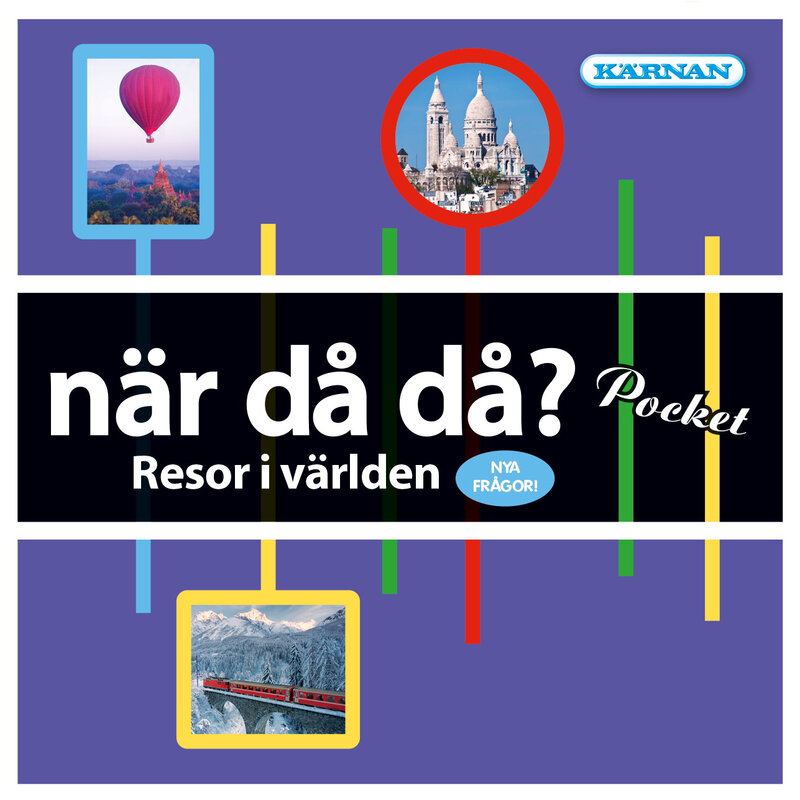 Spel När Då Då? Pocket - Resor i världen 2