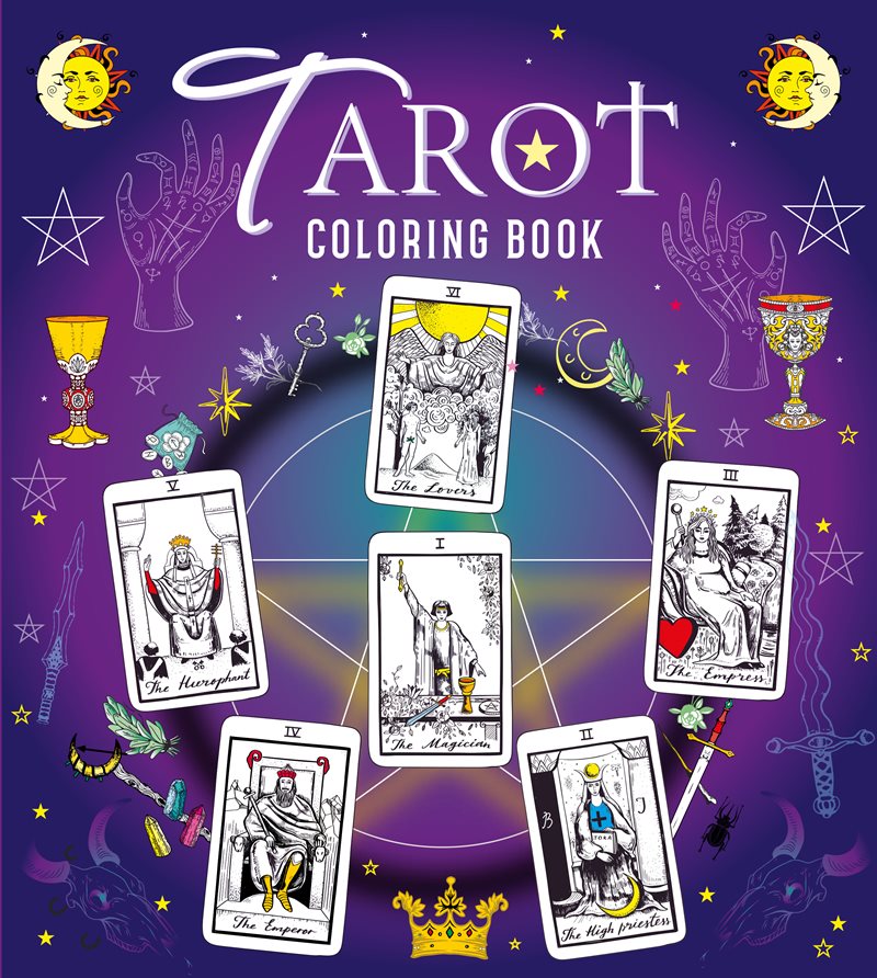 Tarot Coloring Book