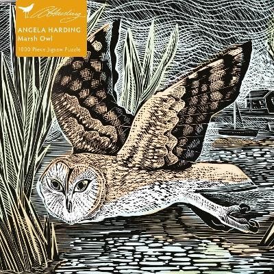 Adult Sustainable Jigsaw Puzzle Angela Harding: Marsh Owl