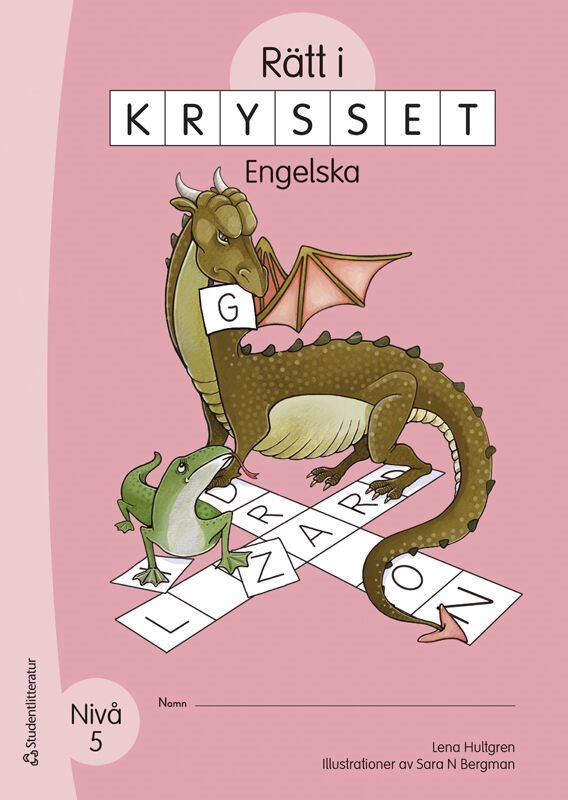 Rätt i krysset Engelska Nivå 5 (5-pack) - Nivå 5