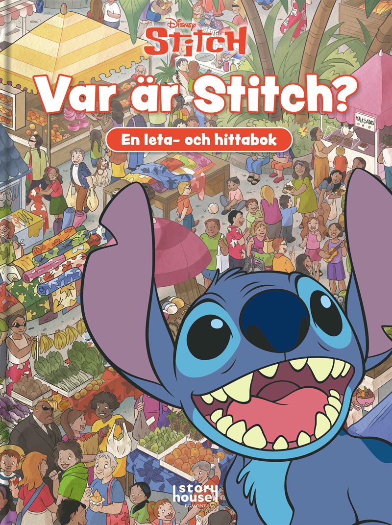 Var är Stitch? En leta och hittabok