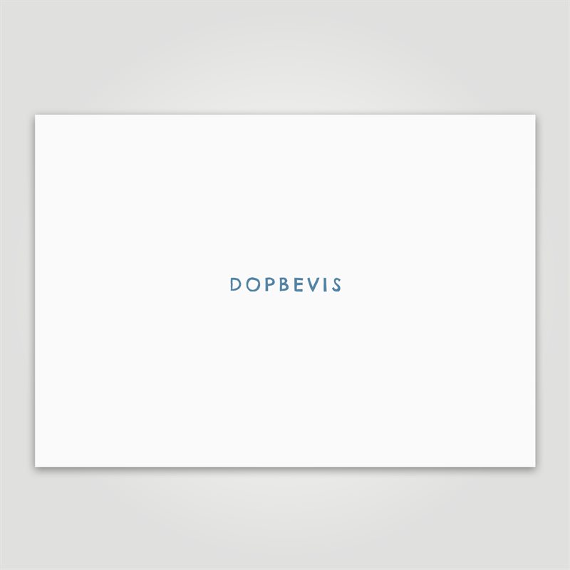 Kuvert : Dopbevis 10-pack
