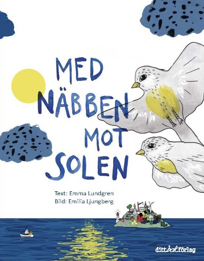 Med näbben mot solen