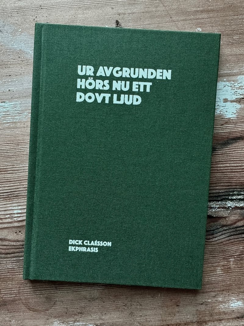 Ur avgrunden hörs nu ett dovt ljud