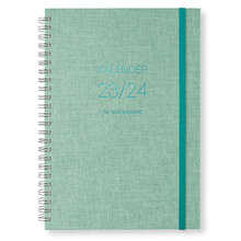 Skolkalender Paperstyle A5 2023-24 Newport vecka/notes Fresh green