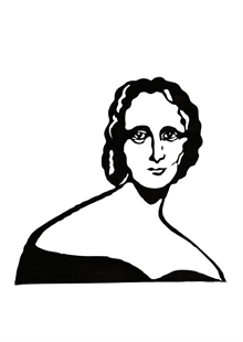 Bokstöd: Mary Shelley