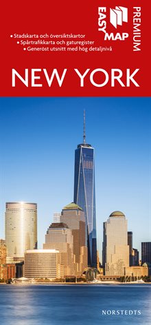 New York Premium EasyMap stadskarta : 1:25000
